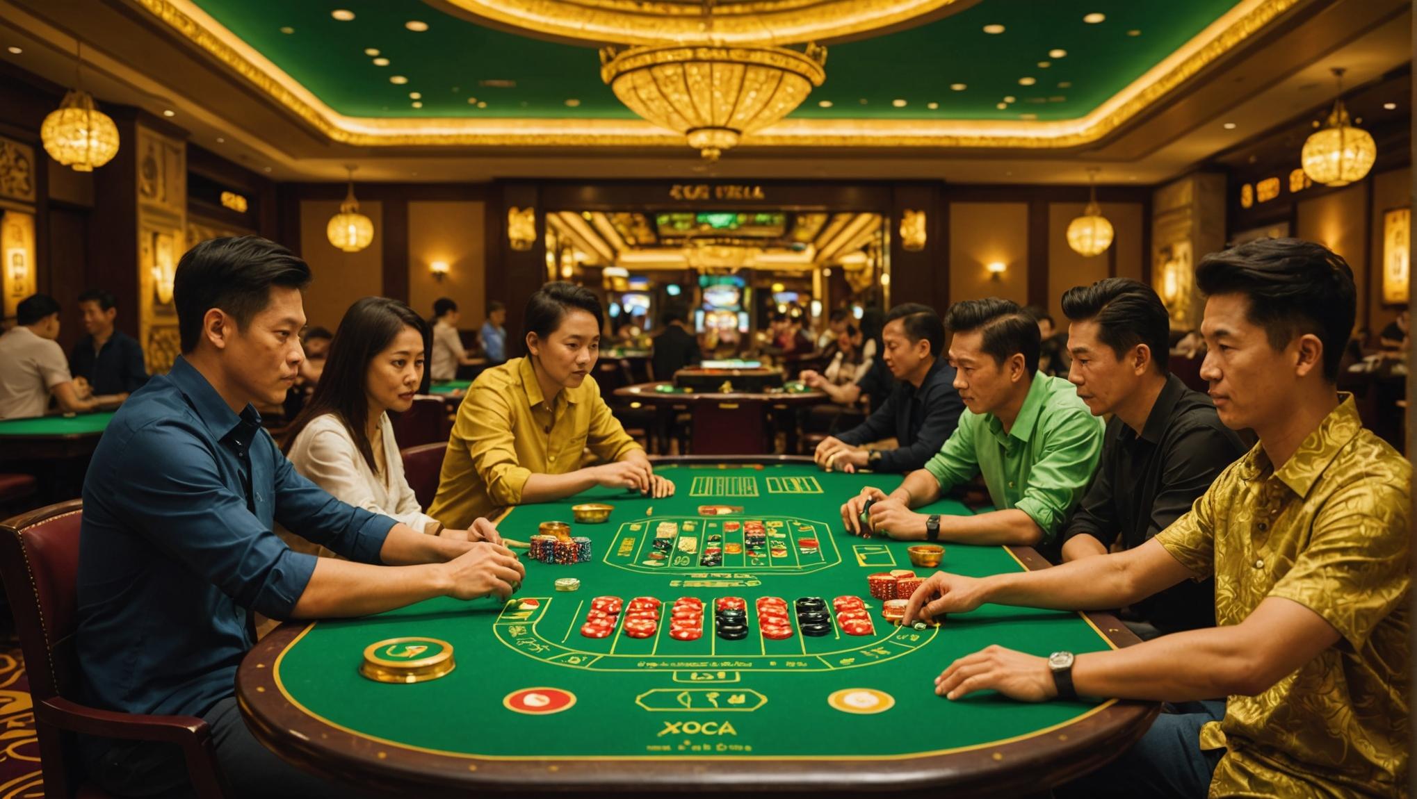 Công Thức và Thuật Toán Chơi Xóc Đĩa